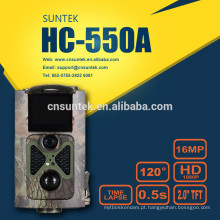 O detector básico da câmera HC-550A 0.5S 16MP 1080P IR da caça com preto 940nm conduziu